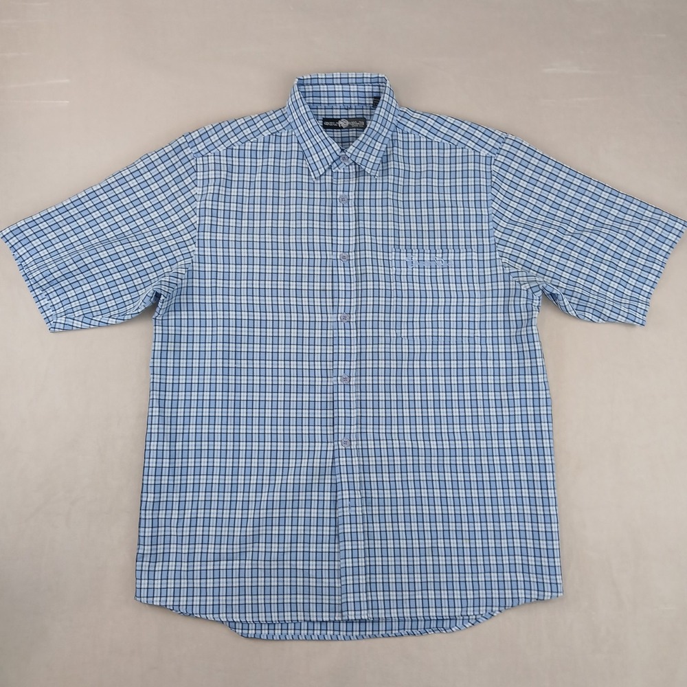 VTG South Pole Large Mens Shirt‎ Chambray Cholo FLAWS 24x31 California